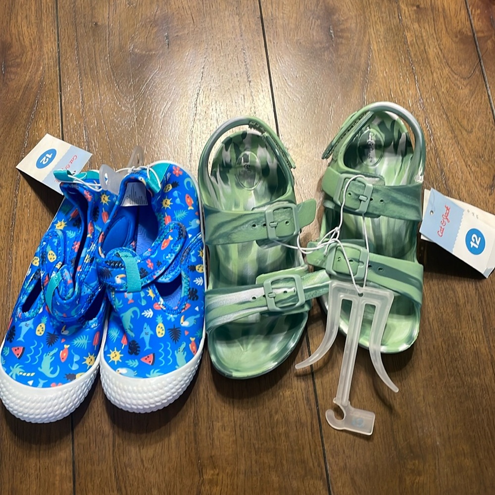 Cat & Jack Summer Shoes, Size 12